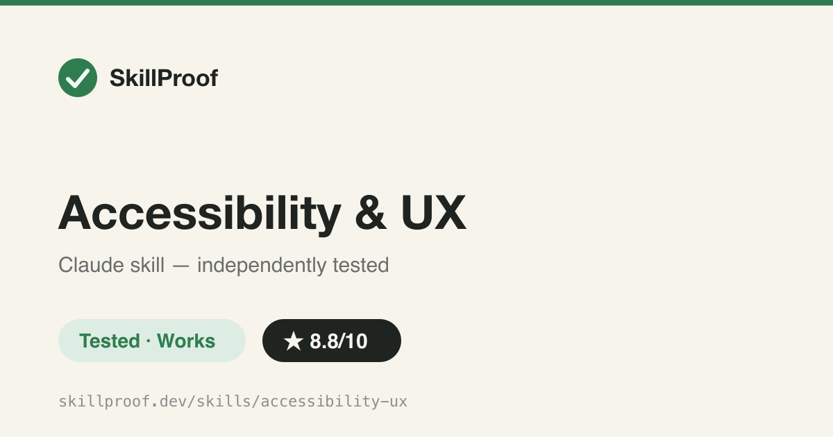 Accessibility & UX — WCAG 2.2 AA patterns and UX states (loading/empty/error) for Power Platform components.