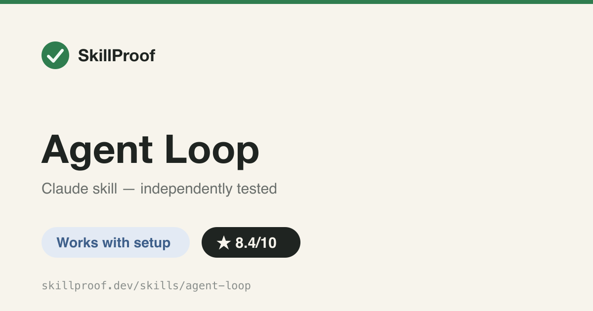 Agent Loop — Multi-agent epic-to-PR workflow: 4-phase execution, tiered models, TDD gates