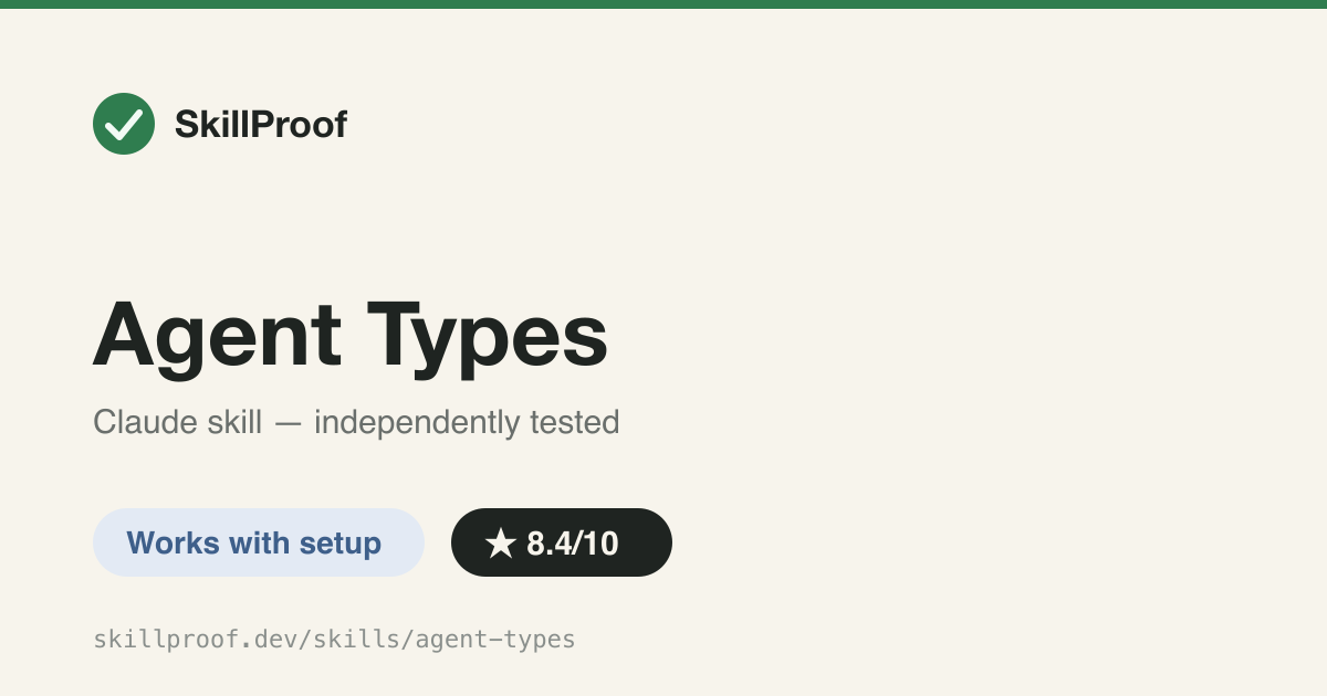 Agent Types — Reference catalog matching built-in and plugin agent types (Explore, Plan, sdlc:*, swarm:rlm-*) to tasks.