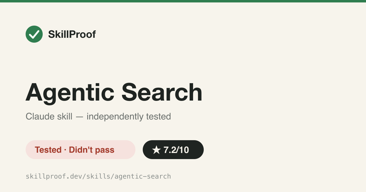 Agentic Search — Grok+Tavily/Firecrawl deep research skill with citations and rerankable sessions
