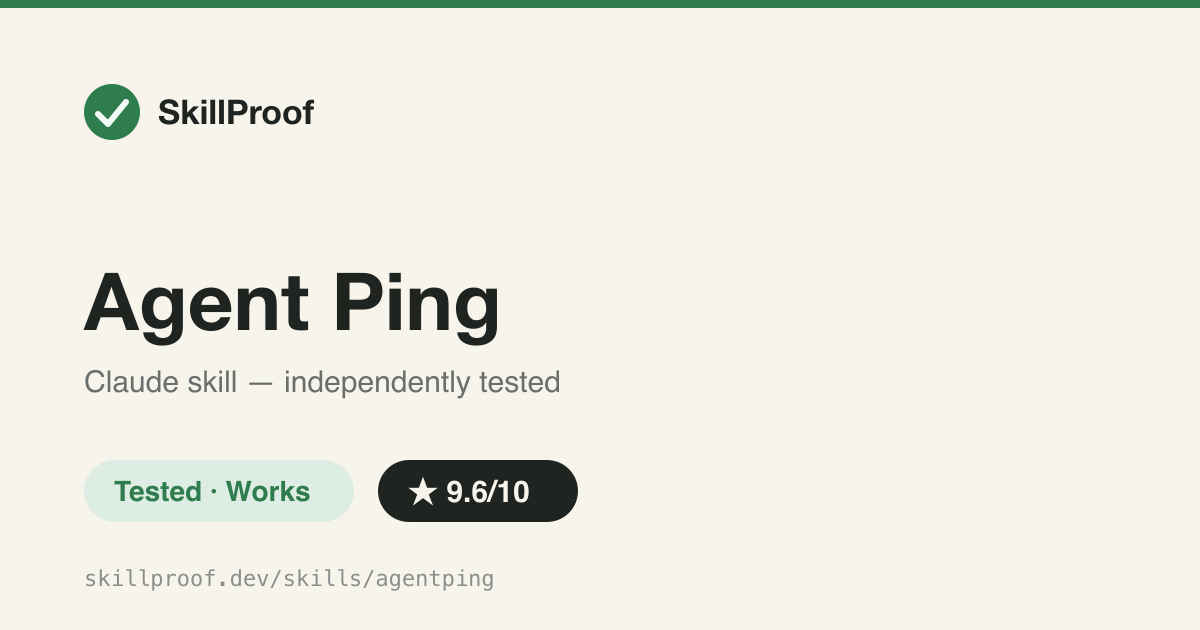 Agent Ping — Blocks an agent for a real approve/deny, free-text, or pick-one answer via OS/phone/Slack notification.
