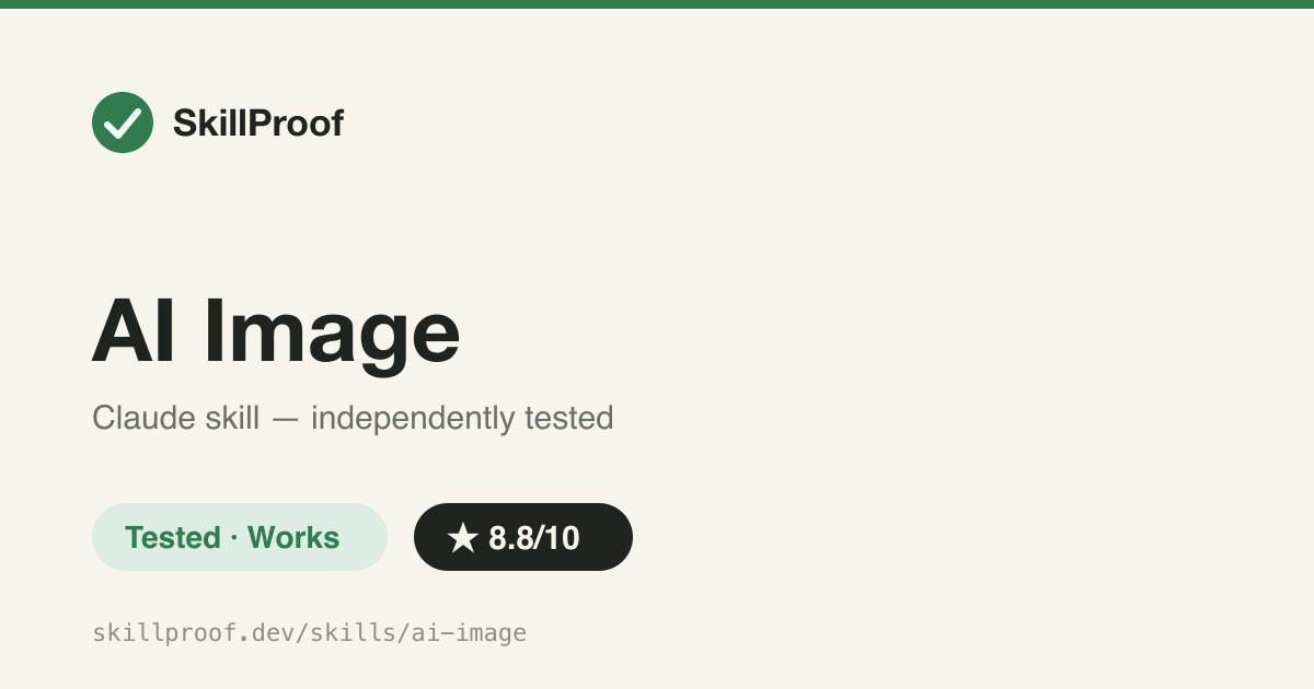 AI Image — Generates gpt-image-1 artwork in 5 signed themes (Ghibli, Pixar, futuristic, oil/Chinese paint) via a bundled CLI.