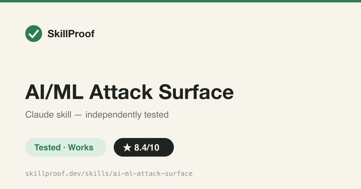 AI/ML Attack Surface — Grep-driven checklist for ML deserialization, prompt injection, and untrusted model loading