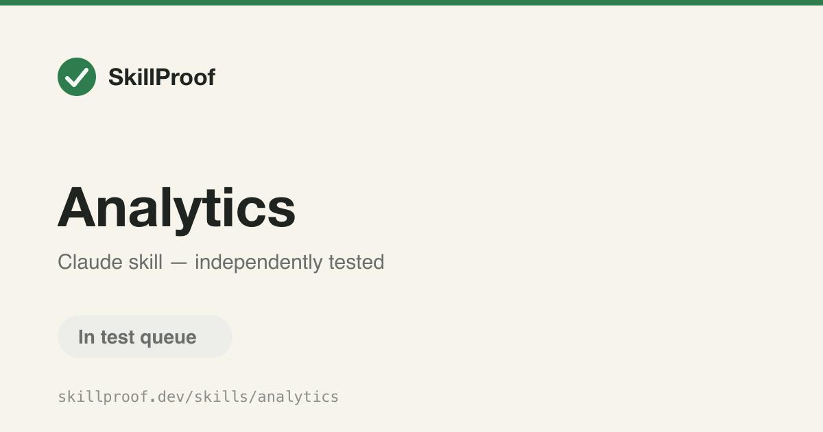 Analytics — Queries local OrchestKit analytics for agent usage, skill frequency, and costs.