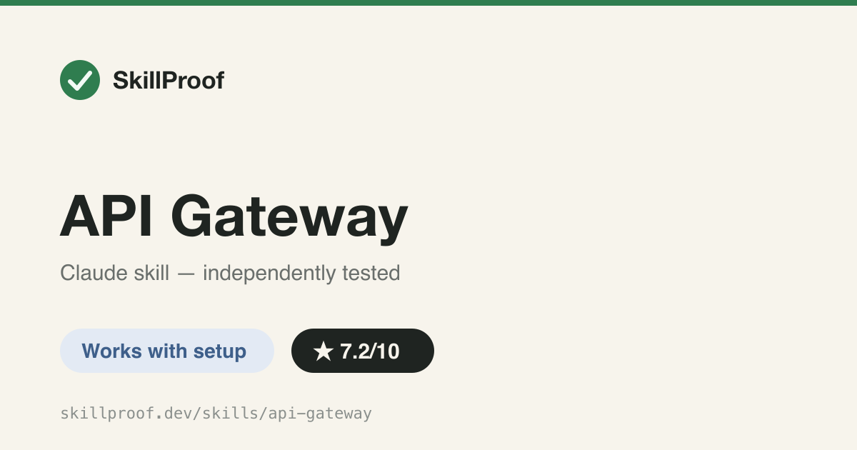 API Gateway — AWS API Gateway reference: REST/HTTP CLI recipes, CORS, JWT auth, 502/504 troubleshooting