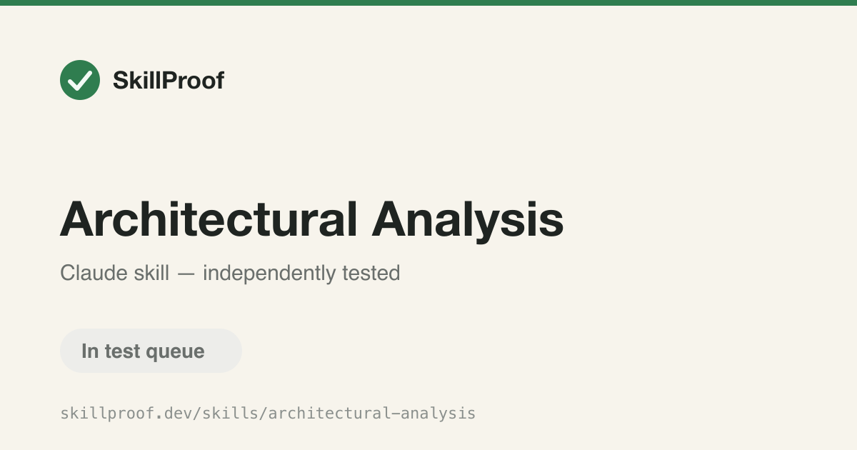 Architectural Analysis — Assess a module's coupling, data flow, and technical debt against SOLID principles.