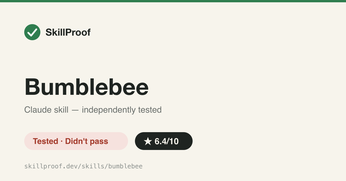 Bumblebee — Splices any phrase into a supercut of real movie clips, runs fully local