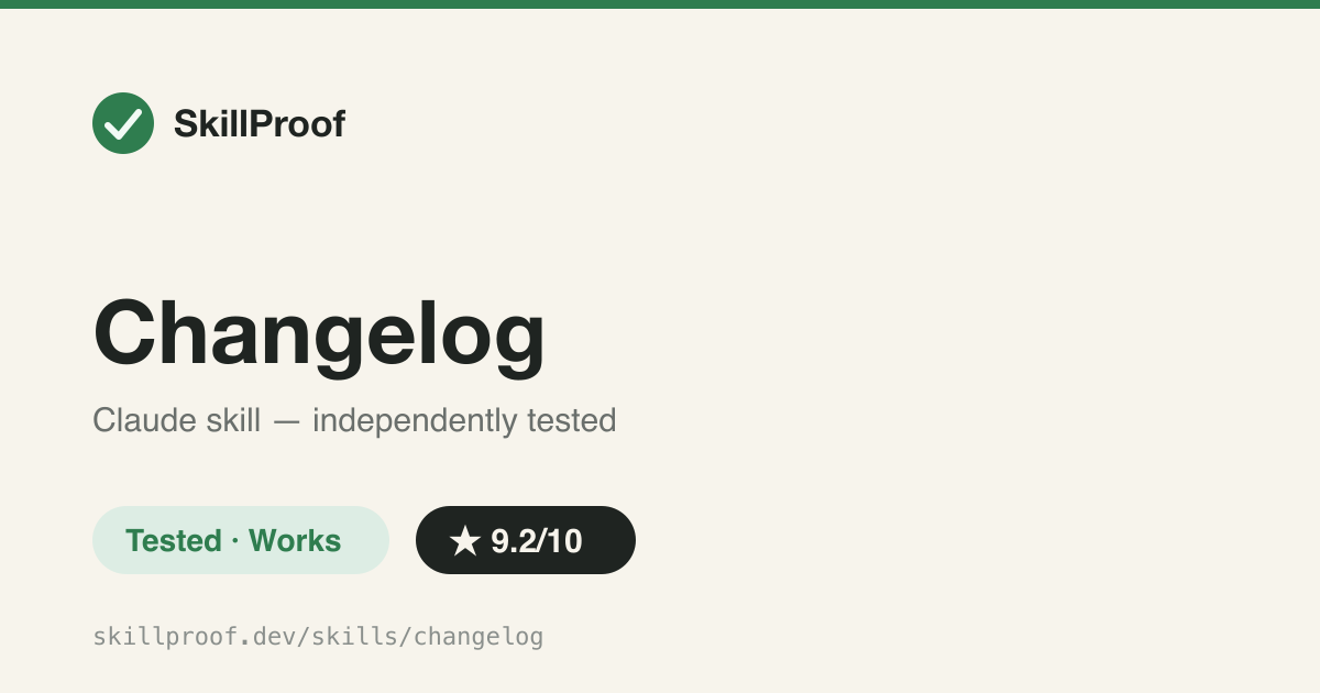 Changelog — Fills CHANGELOG.md Unreleased with one linked line per commit since the last tag.