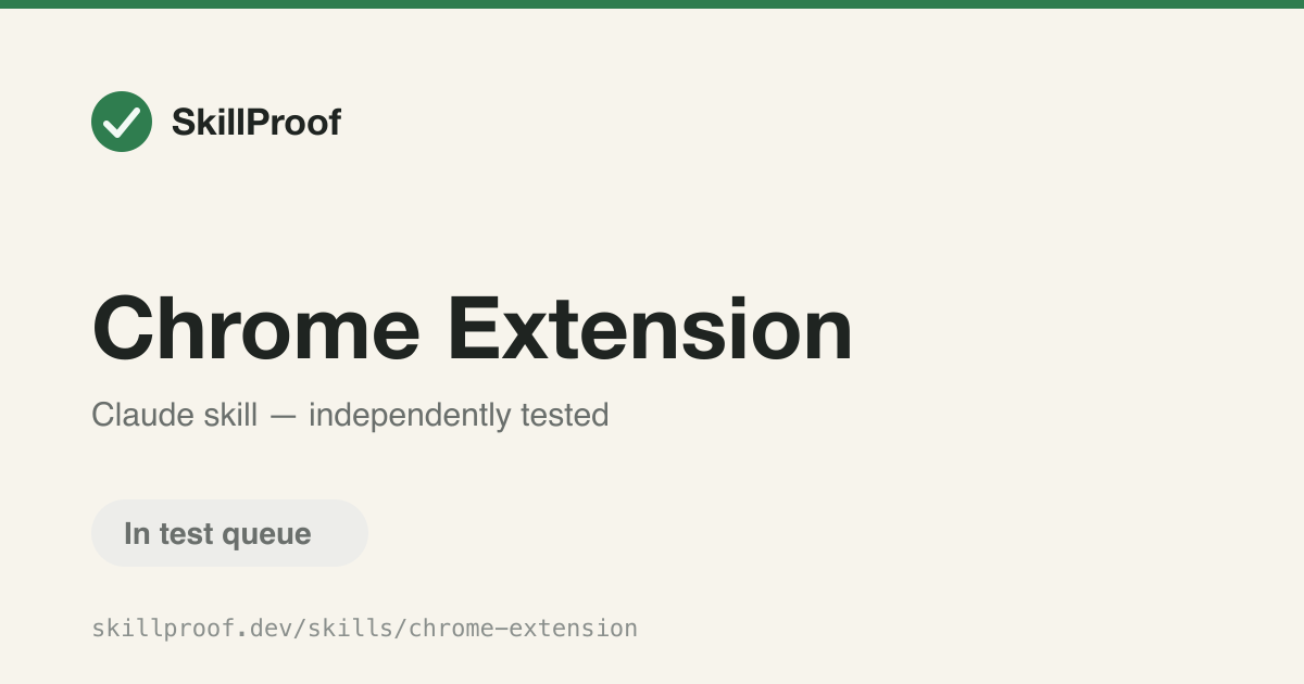 Chrome Extension — Builds Chrome extensions with Manifest V3 — content scripts, service workers, messaging.