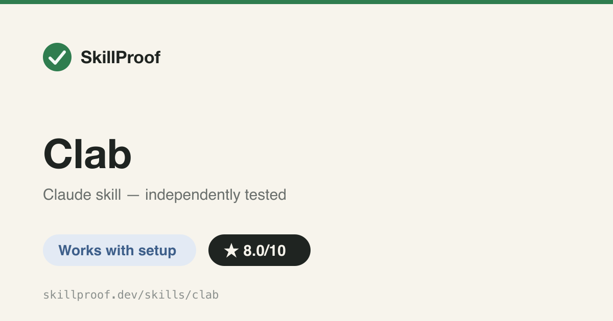 Clab — Self-hosted GitLab MR reviewer: deterministic lint plus inline comments