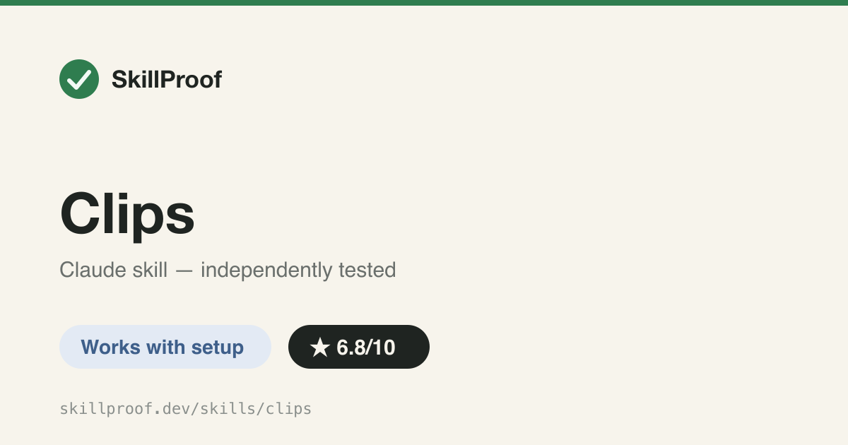 Clips — Six-step video pipeline: download, transcribe, cut, translate, karaoke HTML