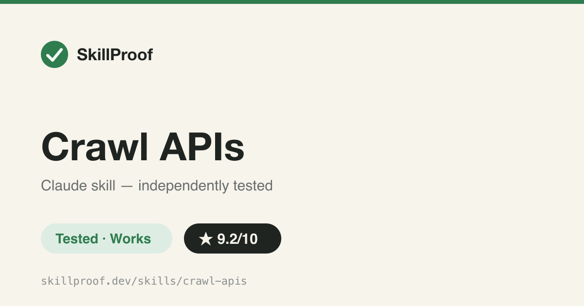 Crawl APIs — Scan a codebase for REST, GraphQL, gRPC and OpenAPI definitions