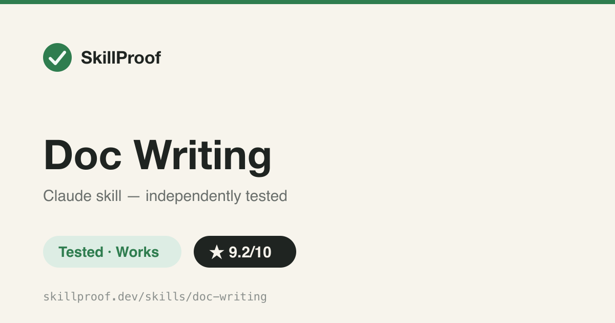 Doc Writing — Turns a scanned route manifest into grouped, templated Markdown API docs for a pipeline stage.