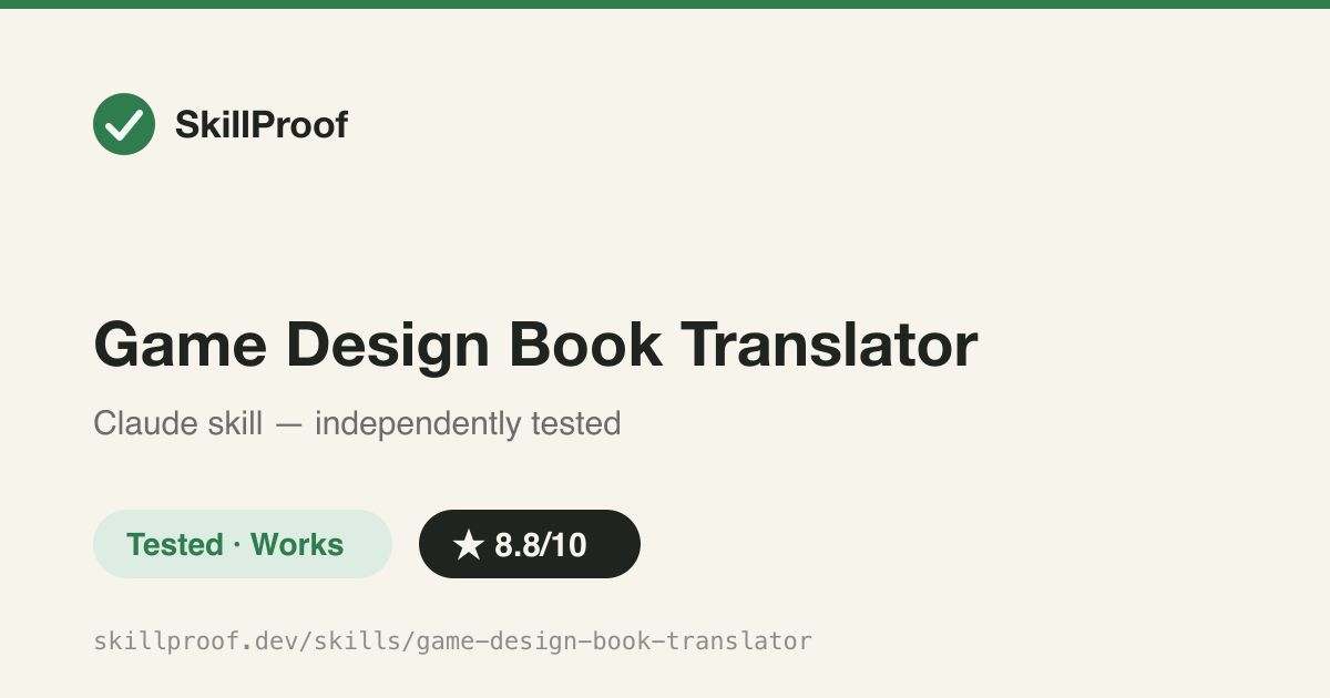 Game Design Book Translator — English-to-Chinese translation of game-design books with term governance and figure handling