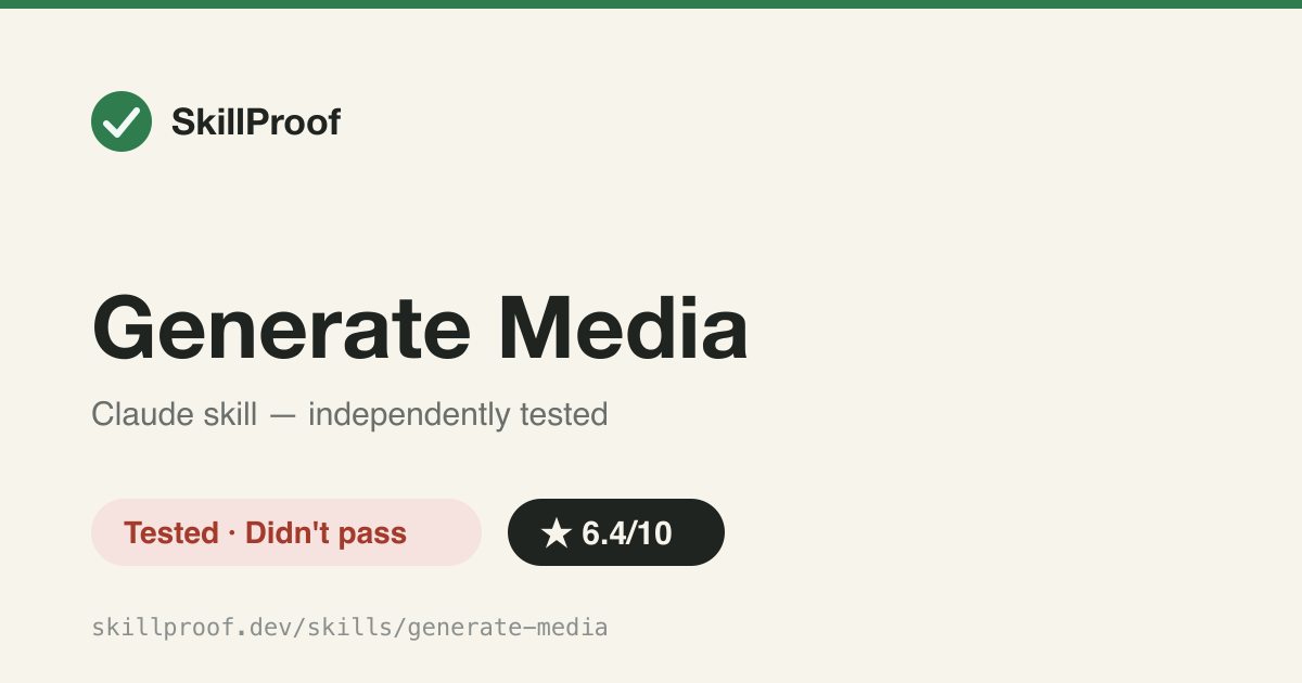 Generate Media — Gemini-powered character & storyboard reference image generator for micro-dramas