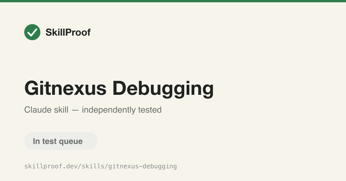 Gitnexus Debugging — Traces bugs and errors through an indexed codebase to find root causes.