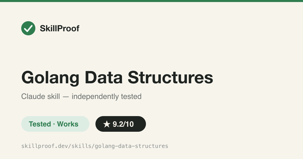 Golang Data Structures — Go slice/map internals and container-package selection guidance, with idiomatic generics.