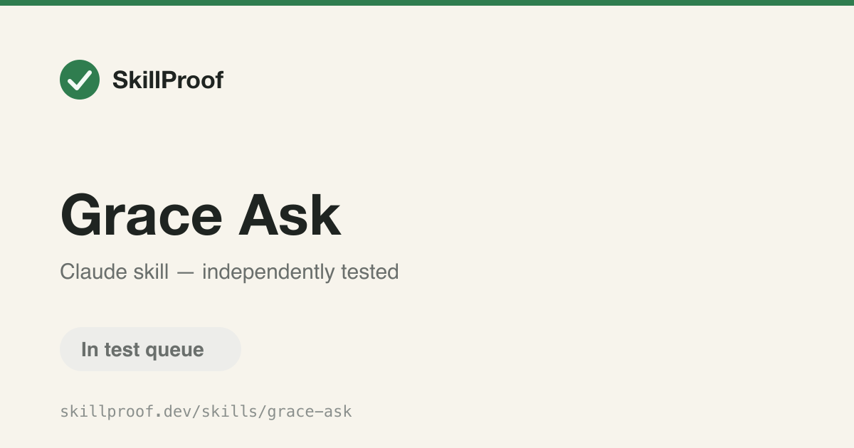 Grace Ask — Answers questions about a GRACE project using loaded artifacts and a knowledge graph.