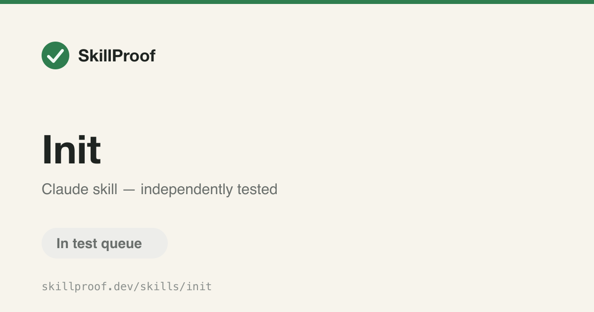 Init — Initialize the knowledge base file structure for a new project.