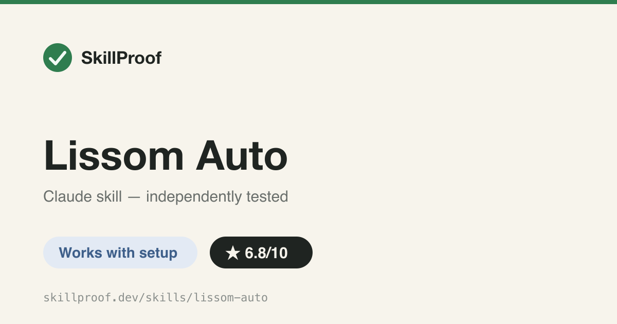 Lissom Auto — Slash-command orchestrator for a research-plan-impl-review dev cycle with fix loop