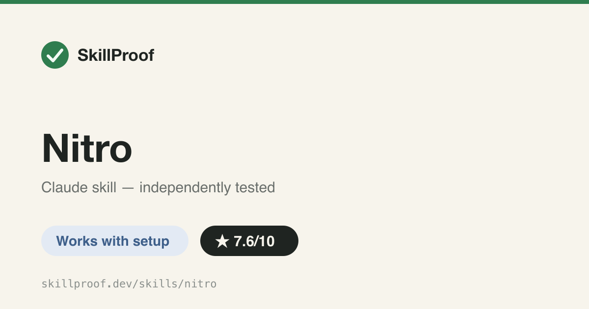 Nitro — Builds and deploys server routes, caching, and tasks with the Nitro toolkit.