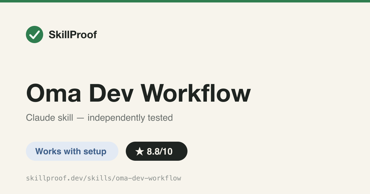 Oma Dev Workflow — Monorepo task automation specialist for mise-based lint/test/build/release pipelines.