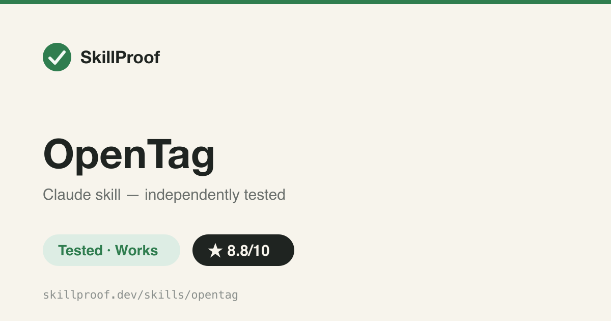 OpenTag — Set up and troubleshoot the OpenTag CLI that links Slack/GitHub to coding agents