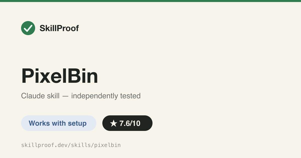 PixelBin — AI image/video generation, CDN transforms, and bulk media pipelines via PixelBin's hosted API.