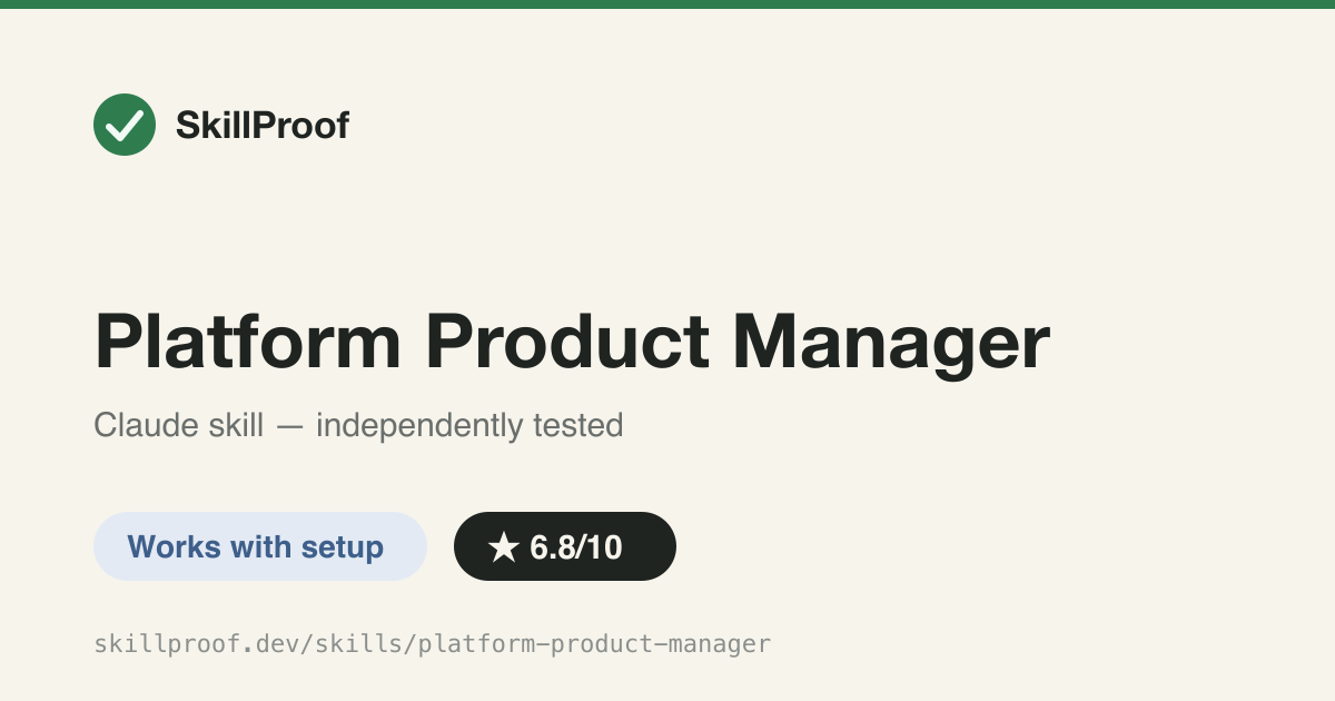 Platform Product Manager — PRDs, layer maps and event schemas for multi-tenant B2B SaaS platforms