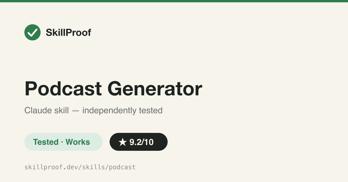Podcast Generator — Turns an article into a browser-TTS podcast player with two distinct voices