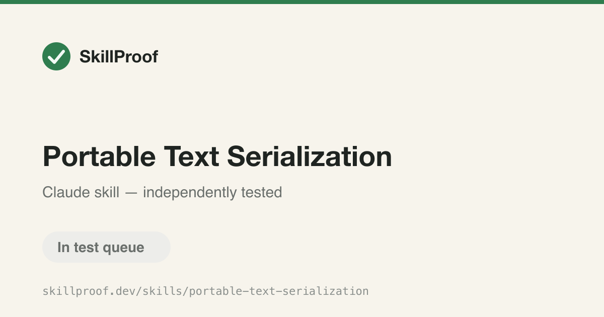 Portable Text Serialization — Renders and serializes Portable Text into React, Vue, Astro, HTML, or Markdown.