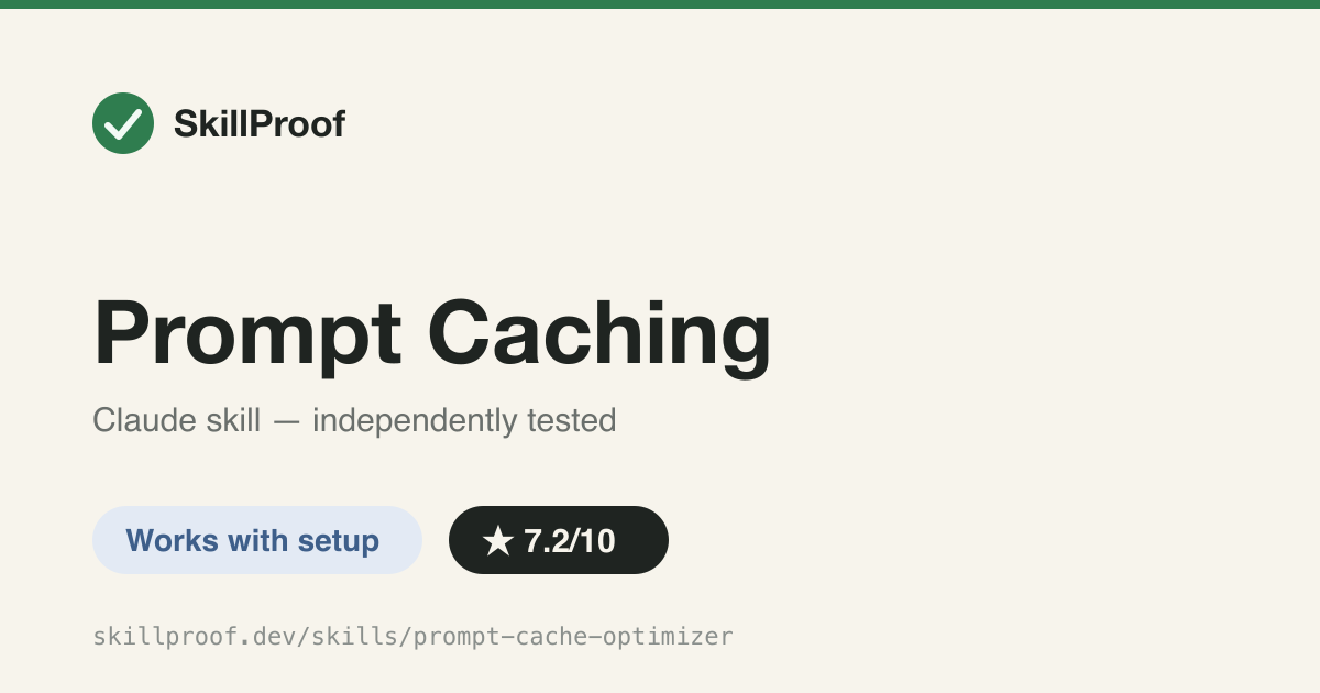 Prompt Caching — Cross-provider (Anthropic/OpenAI/Bedrock/Gemini) prompt-caching diagnostic playbook — four of its own linked reference files are missing from the repo.