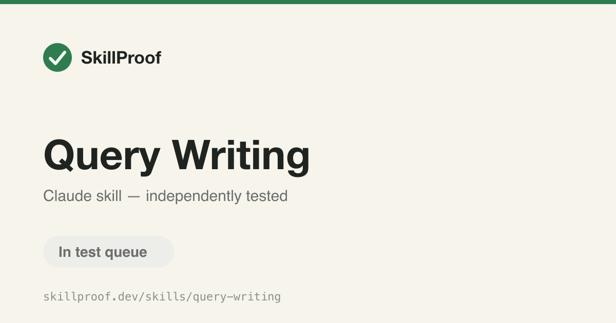 Query Writing — Writes and runs SQL queries from simple selects to complex multi-table joins.