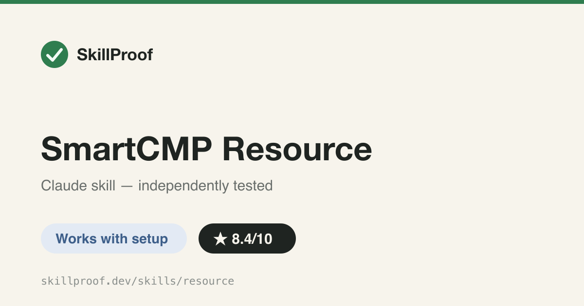 SmartCMP Resource — Browse SmartCMP cloud resources, inspect VM detail, and run confirmed power operations.