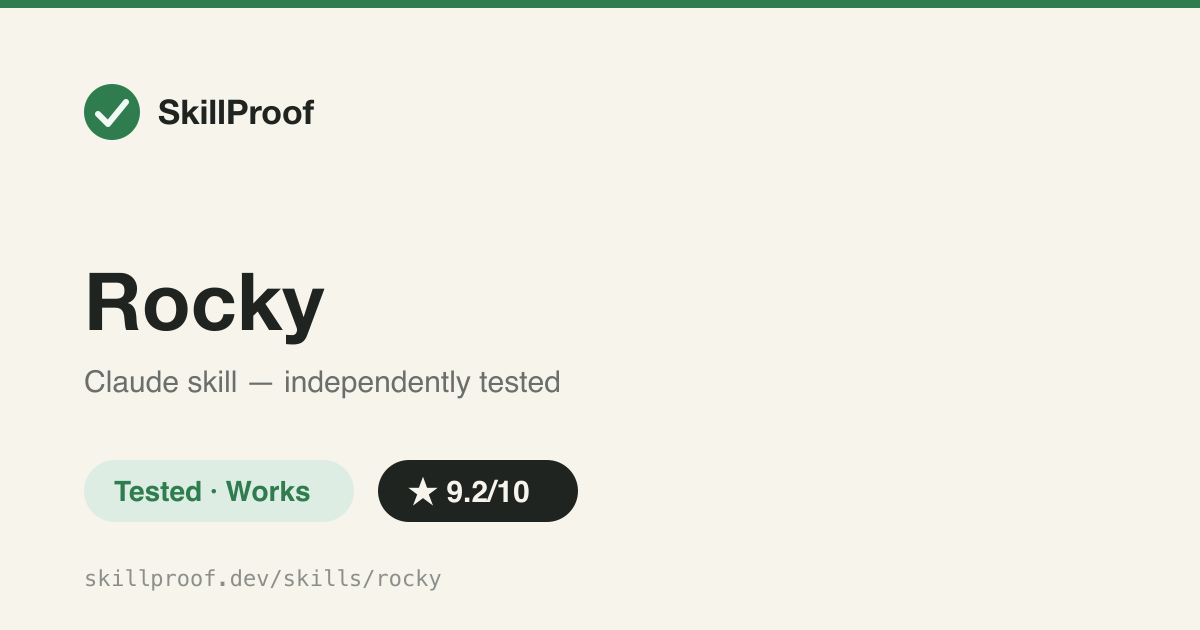 Rocky — Answers in Rocky-from-Project-Hail-Mary voice: terse, literal, technically exact.