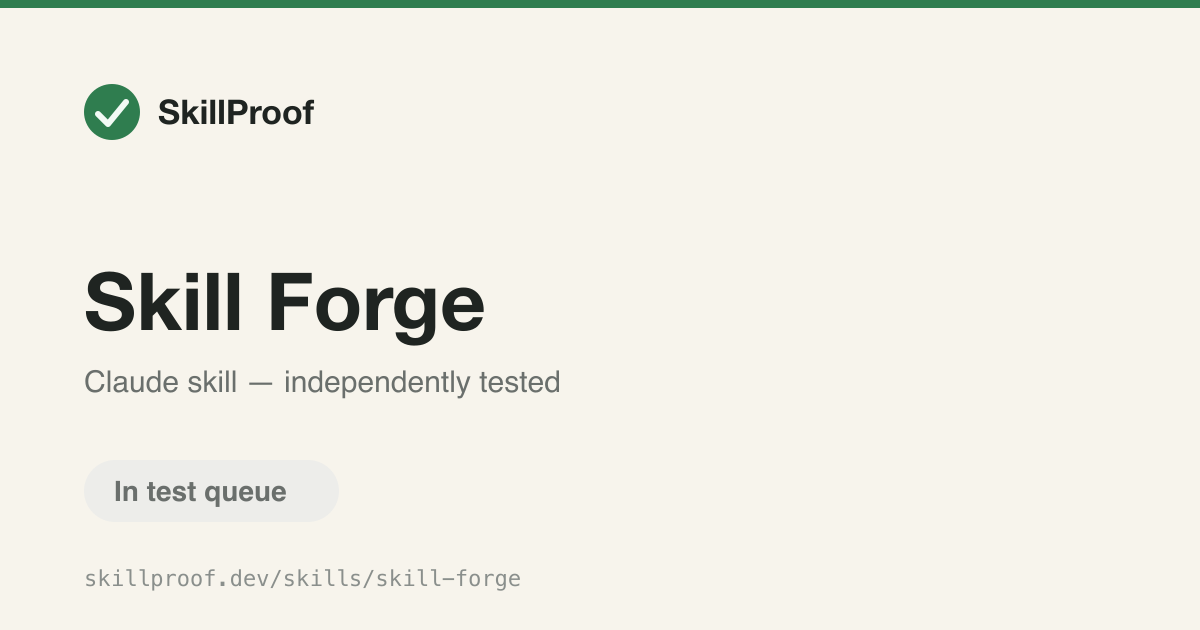 Skill Forge — Creates a new Lattice atom, molecule, or refiner skill following framework conventions.