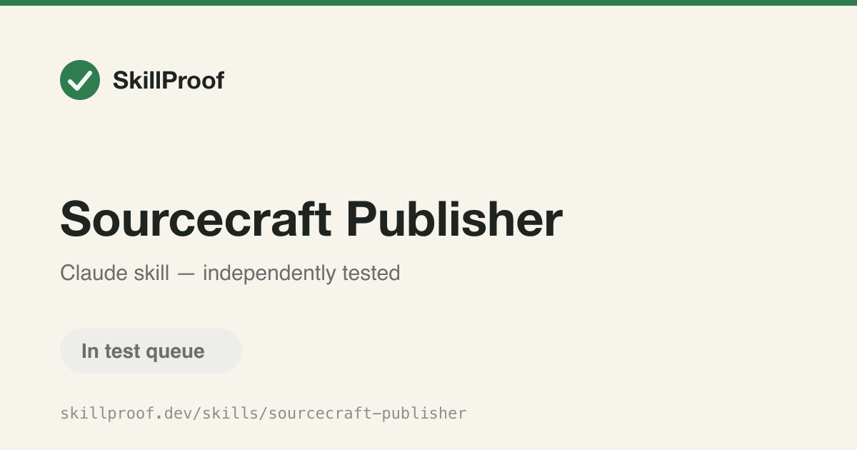Sourcecraft Publisher — Publishes static page or React artifacts to SourceCraft Sites under a dated layout.