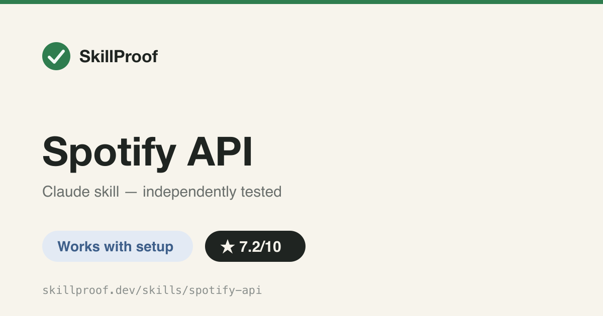 Spotify API — Create Spotify playlists, search music, control playback, generate SVG cover art