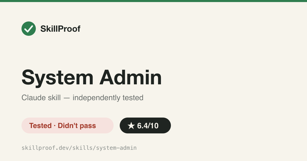 System Admin — Linux triage cheat sheet: load, memory, disk, systemd services, top offenders