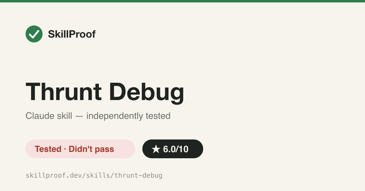 Thrunt Debug — Orchestrates a scientific-method debug session in an isolated subagent