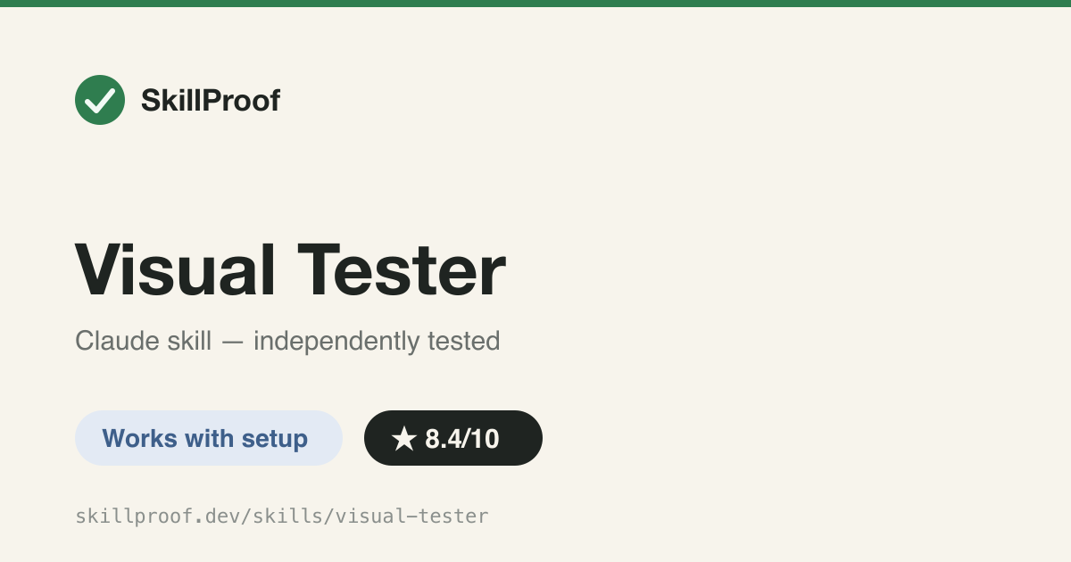 Visual Tester — Annotated-snapshot UI reviews with severity-tagged findings via agent-browser.