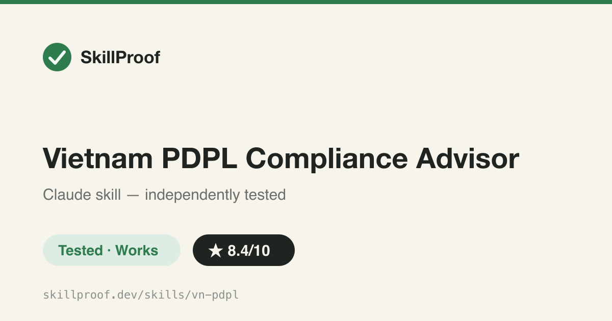 Vietnam PDPL Compliance Advisor — Gap analysis, breach and cross-border workflows for Vietnam's PDPL (Law 91/2025 + Decree 356)